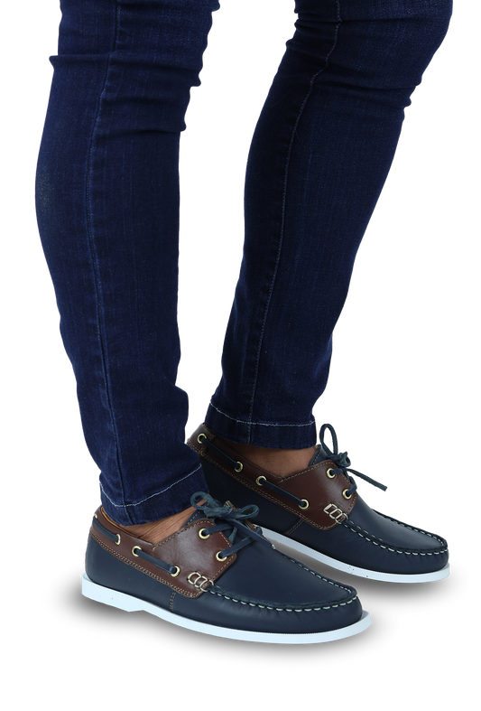 Zapato Casual De Caballero Tipo Mocasín Náutico