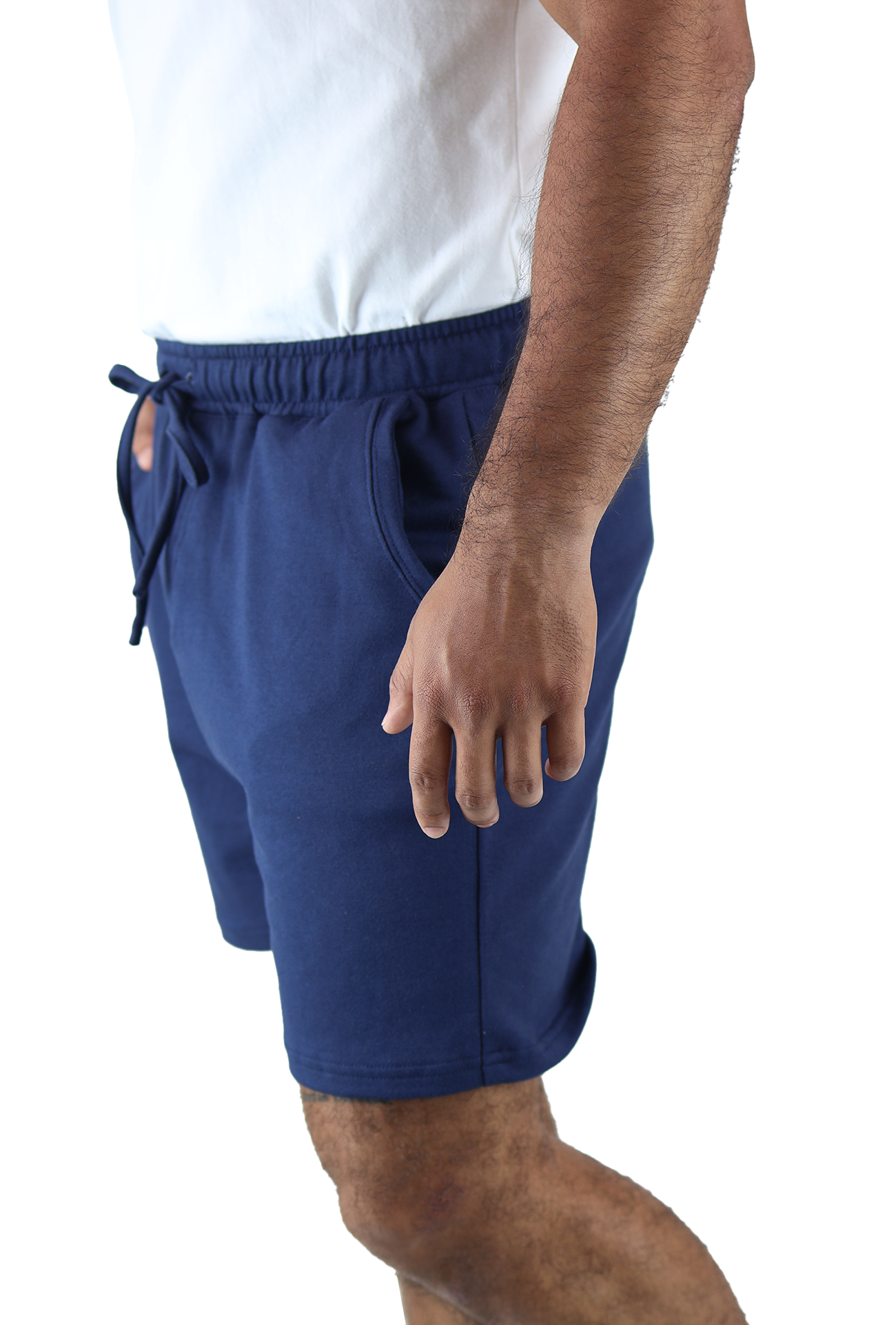 Shorts Cordón Ajustable Para Gym Con Bolsas Para Hombre