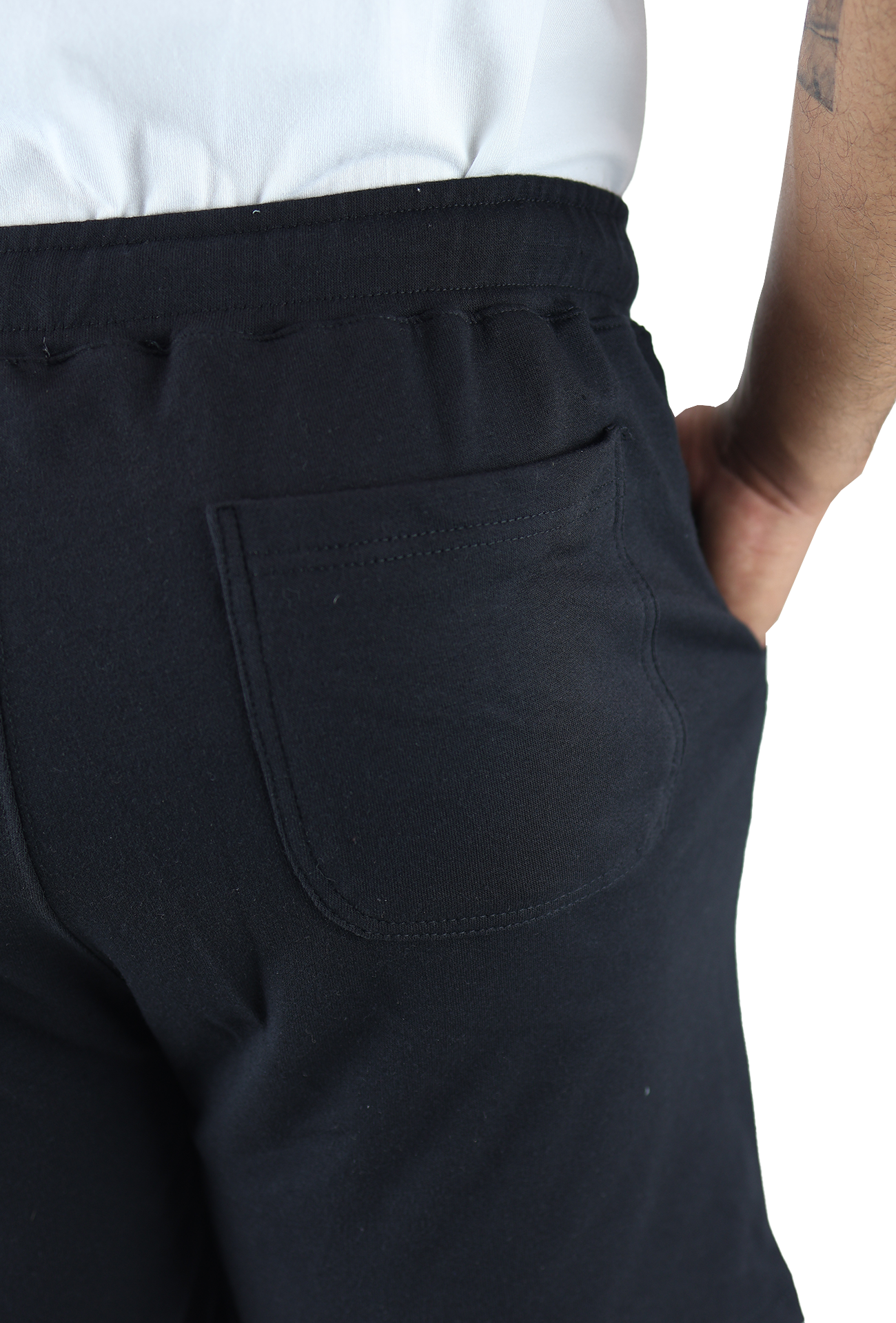 Shorts Cordón Ajustable Para Gym Con Bolsas Para Hombre