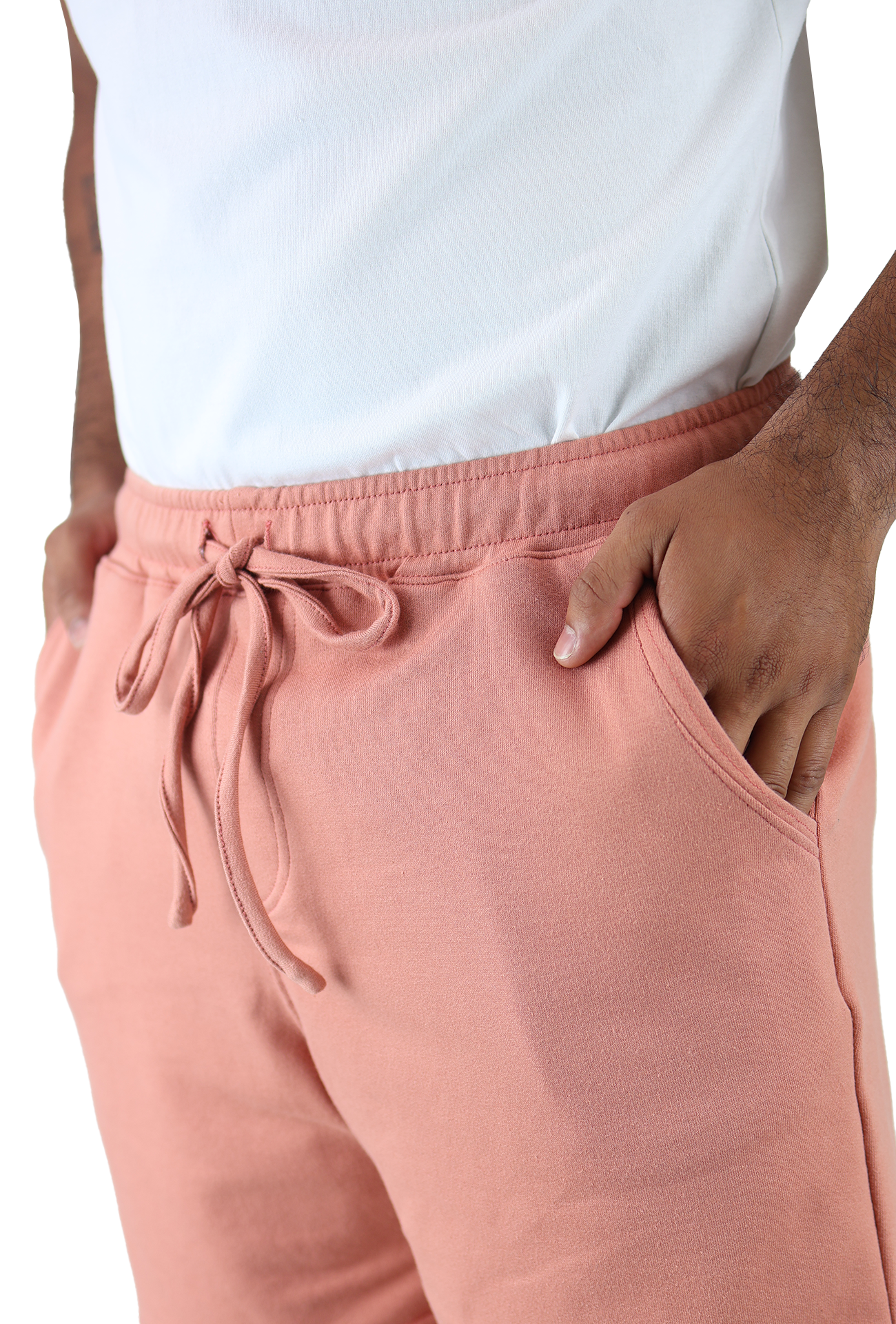 Shorts Cordón Ajustable Para Gym Con Bolsas Para Hombre