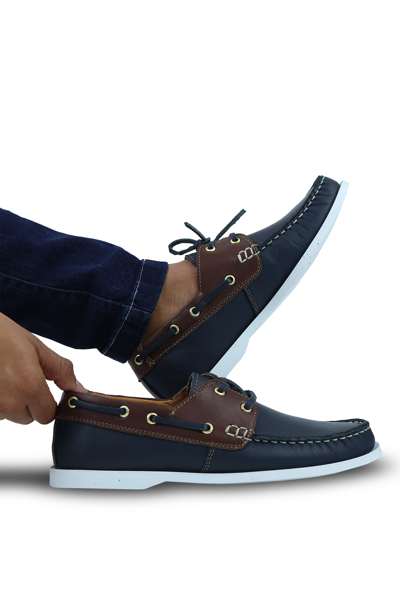 Zapato Casual De Caballero Tipo Mocasín Náutico