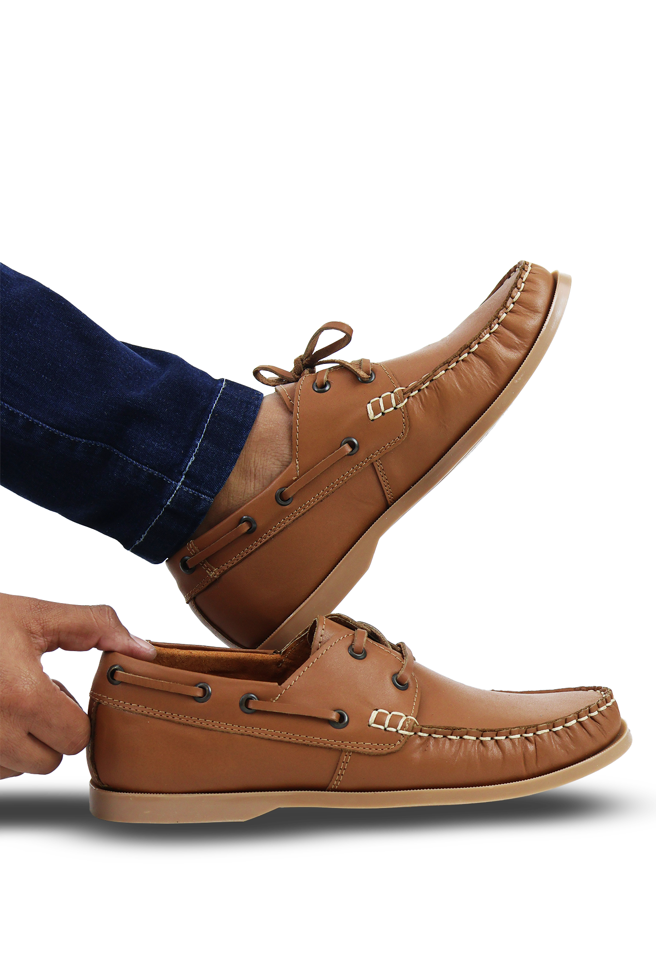 Zapato Casual De Caballero Tipo Mocasín Náutico