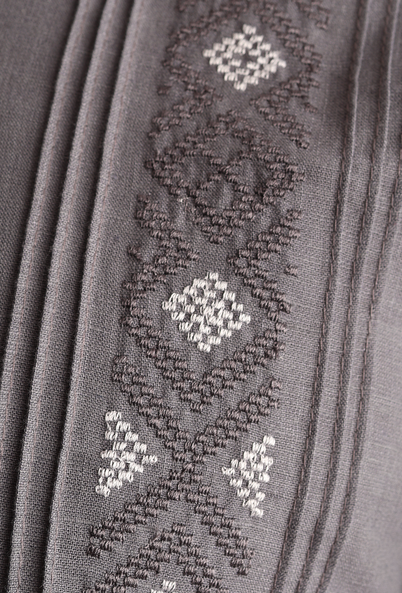 Camisa Guayabera Manga Larga Corte Clásico Bordado Para Hombre