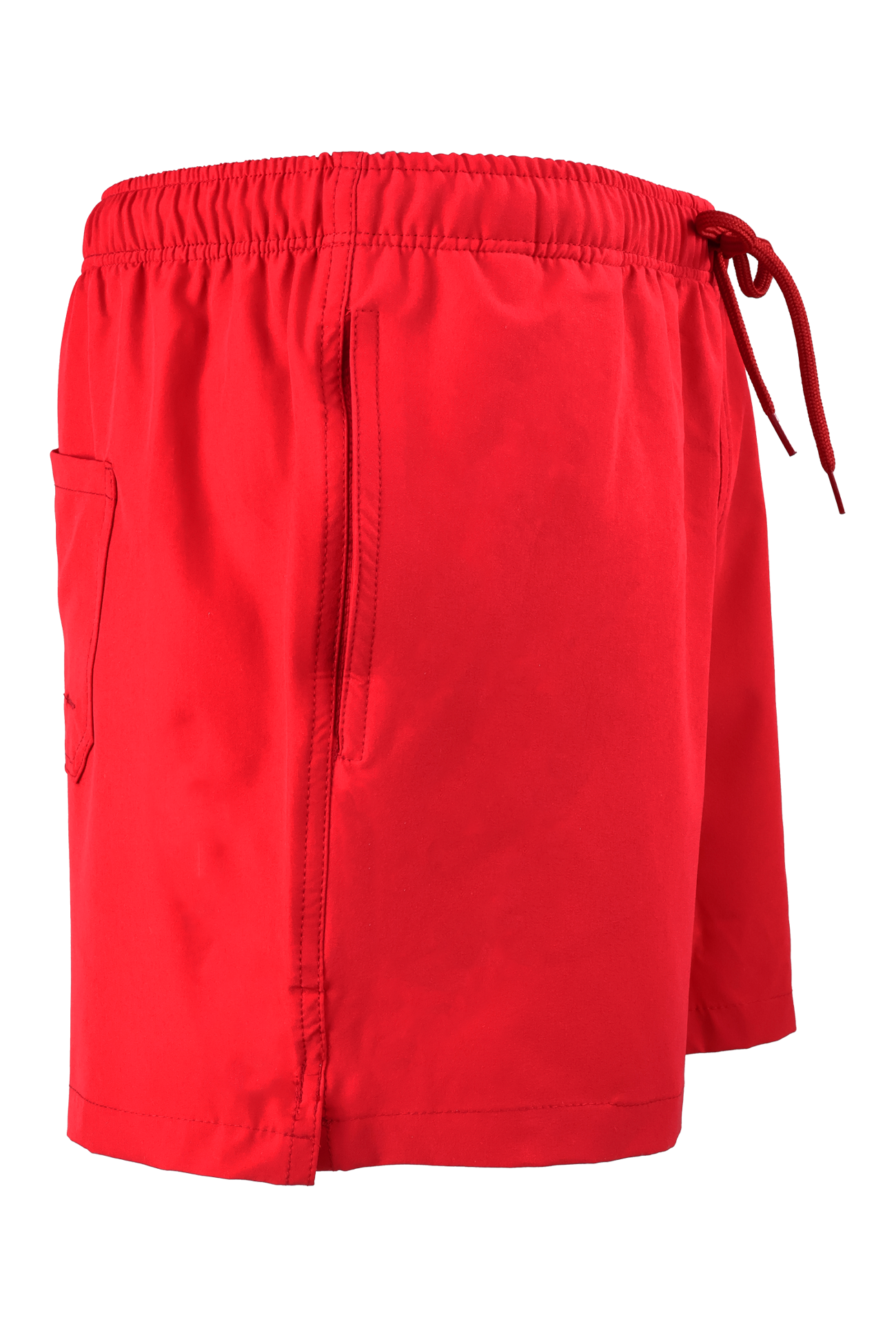 Bañador Liso Con Bolsas Elástico Ajustable Y Red Para Hombre