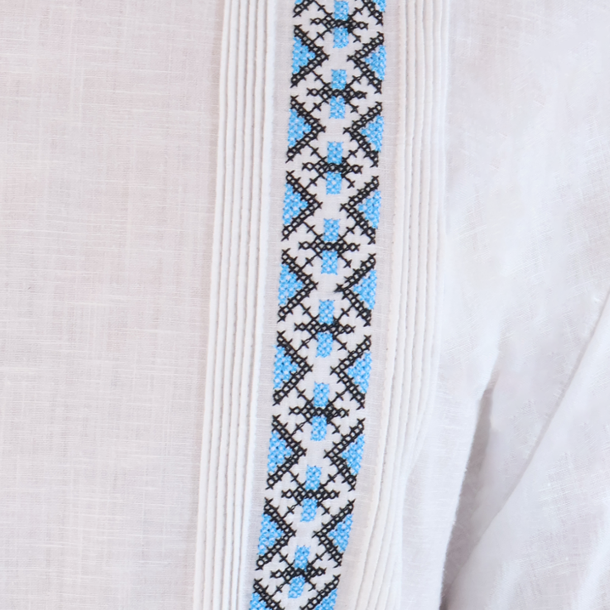 Camisa Tipo Guayabera Casual Formal con Bordado y Detalles Elegantes