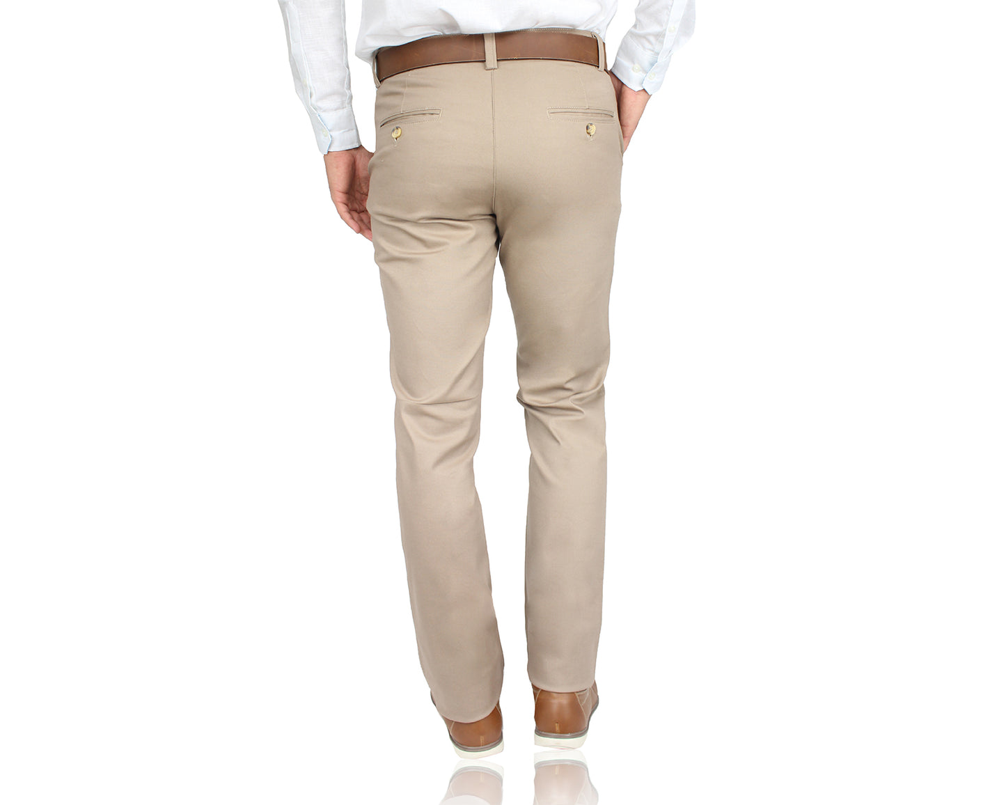 Pantalón De Vestir Con Bolsas Regular Stretch Para Hombre