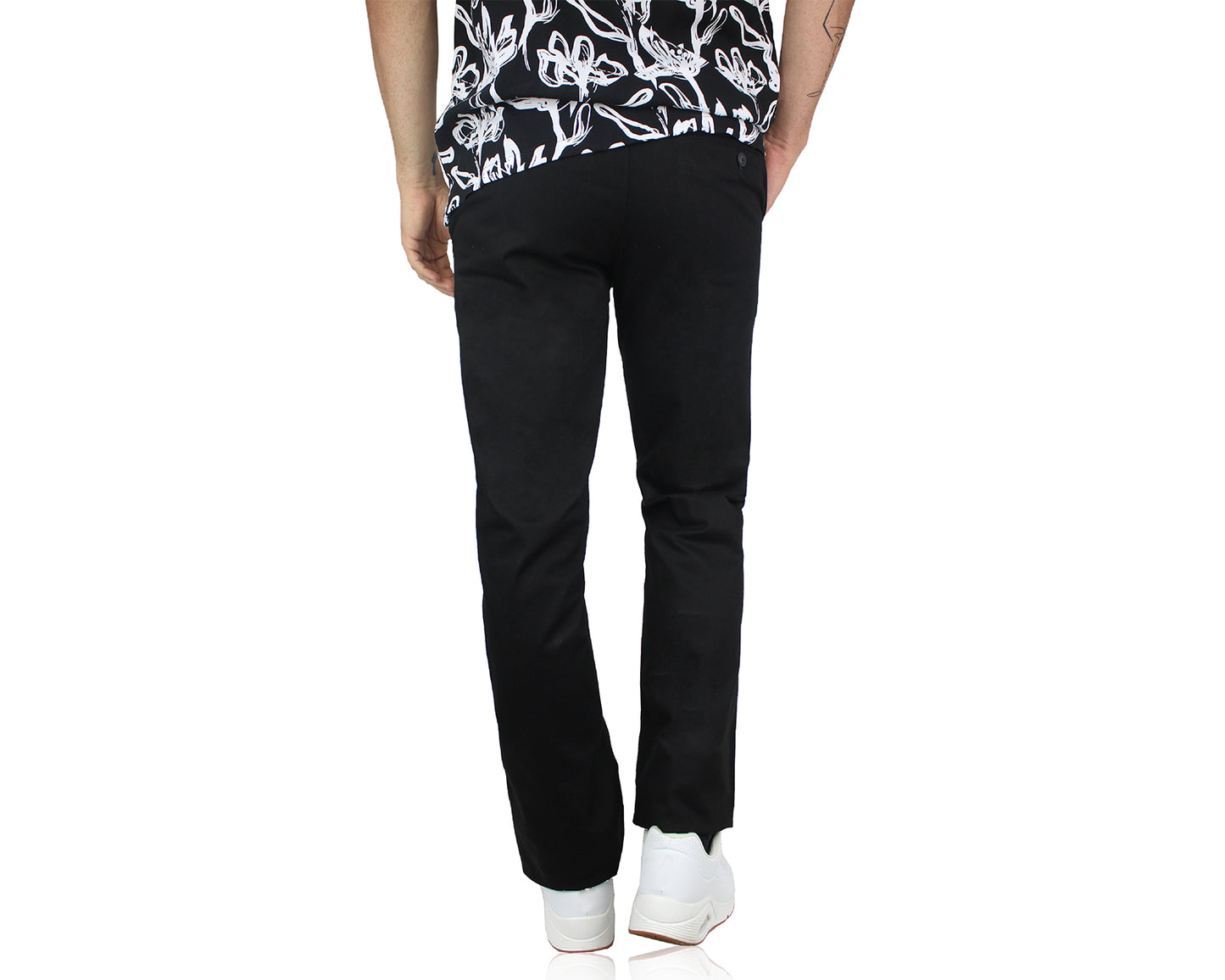 Pantalón De Vestir Con Bolsas Regular Stretch Para Hombre