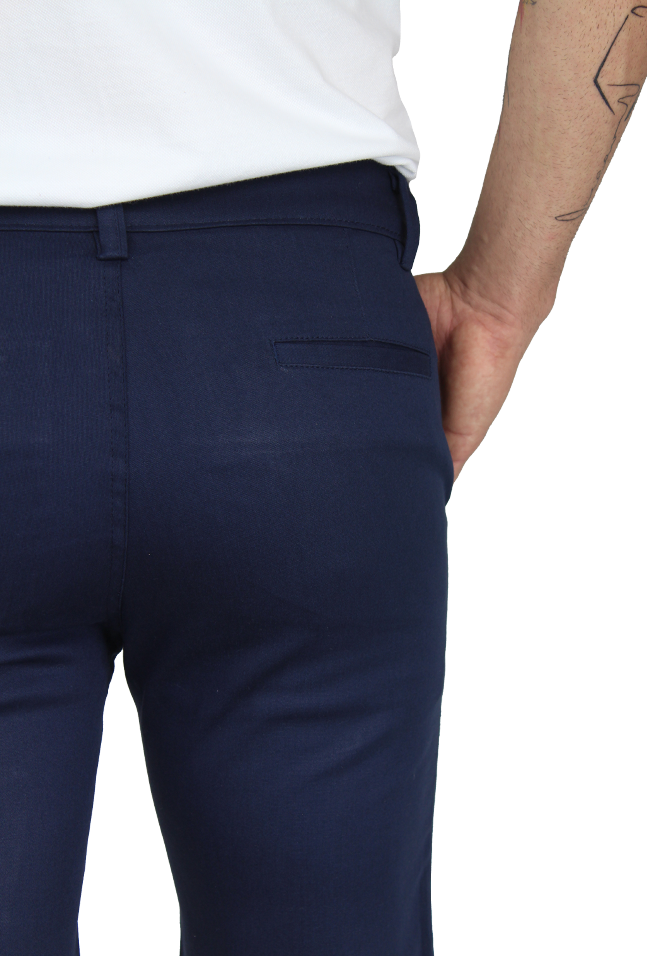 Bermuda Stretch Slim Fit De Algodón Para Hombre