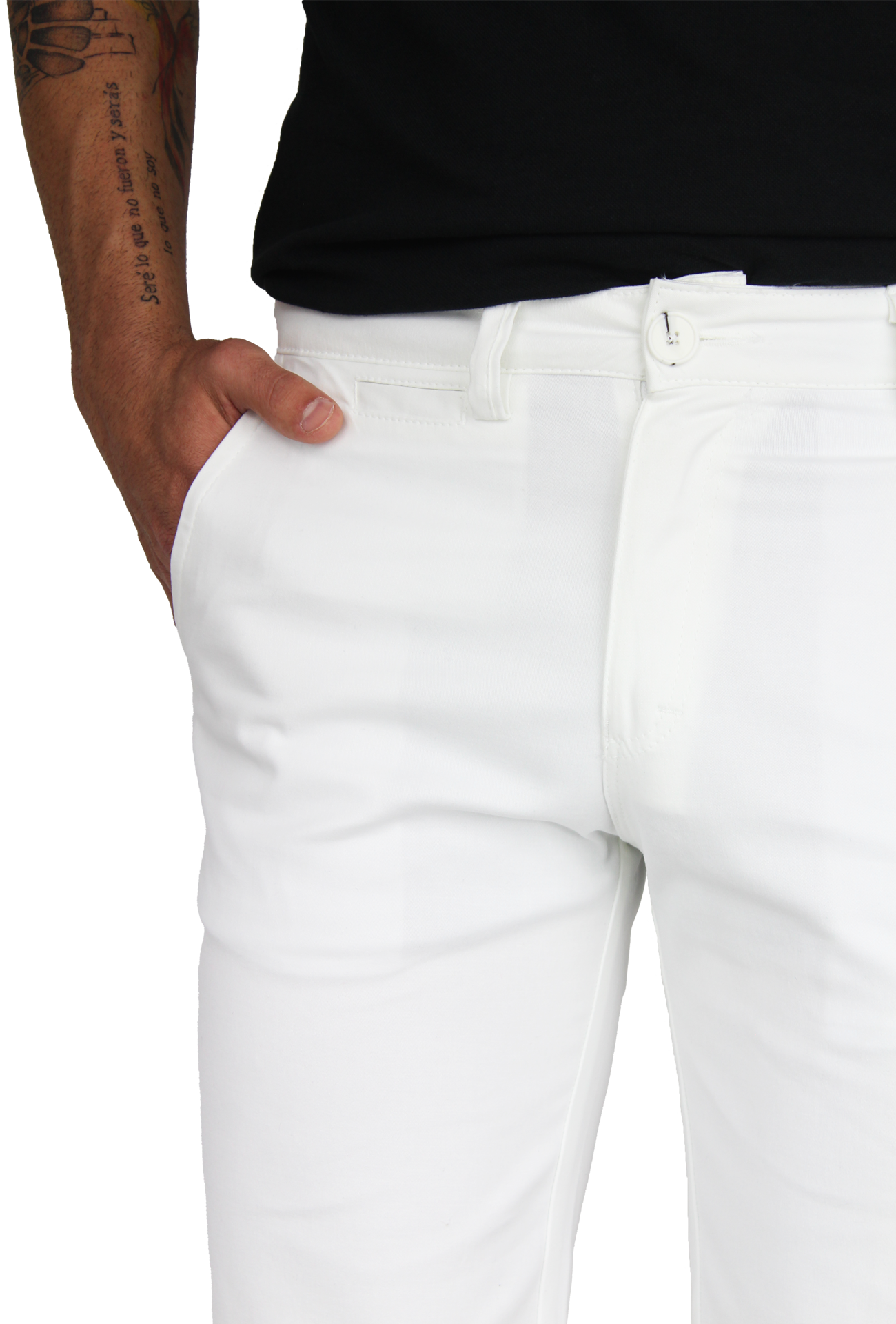 Bermuda Stretch Slim Fit De Algodón Para Hombre