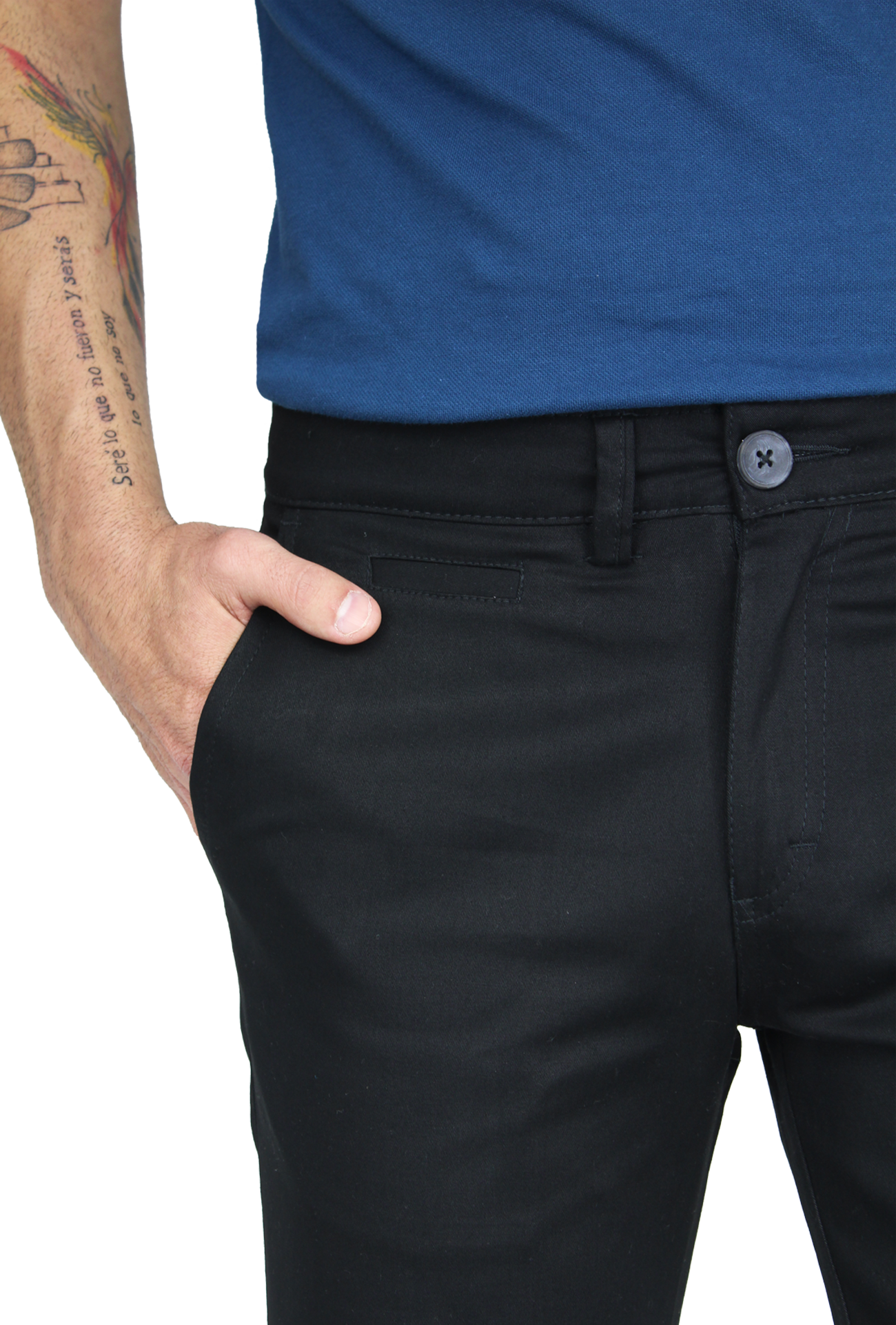 Bermuda Stretch Slim Fit De Algodón Para Hombre